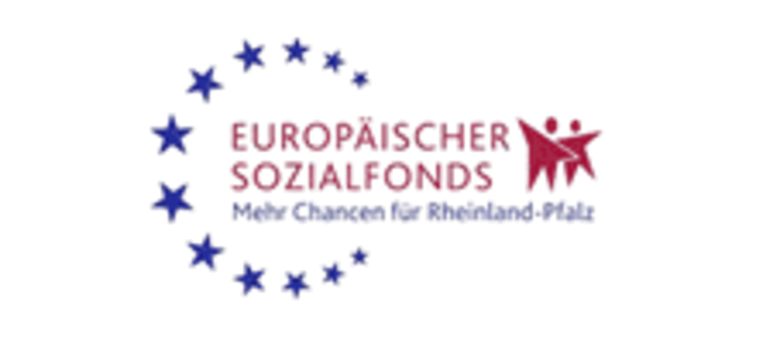 Logo Europäischer Sozialfonds RLP